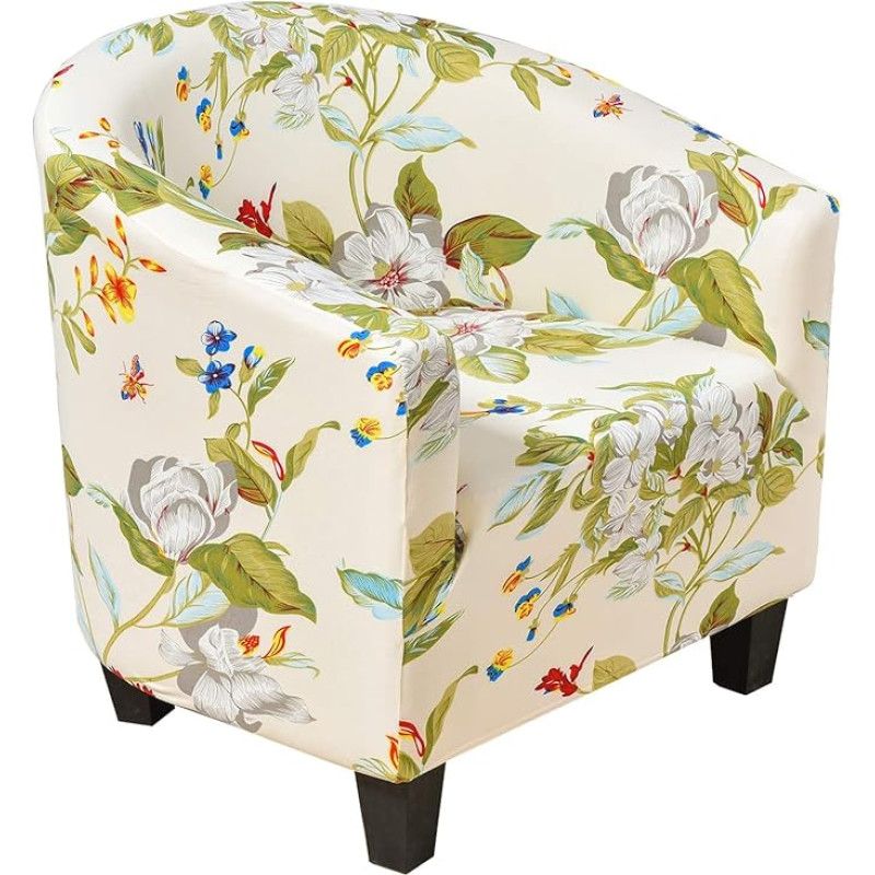 BEEK Fotelio užvalkalas Vonios kėdės užvalkalas Fotelio užvalkalas Klubo kėdės užvalkalas Elastinis kėdės užvalkalas