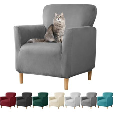 jianyana Velvet Armchair Cover Kėdės dangteliai labai tamprios skalbiamos Baldų apsauga Kėdės dangtelis kavinės kėdei Klubo kėdė Lounge Chair