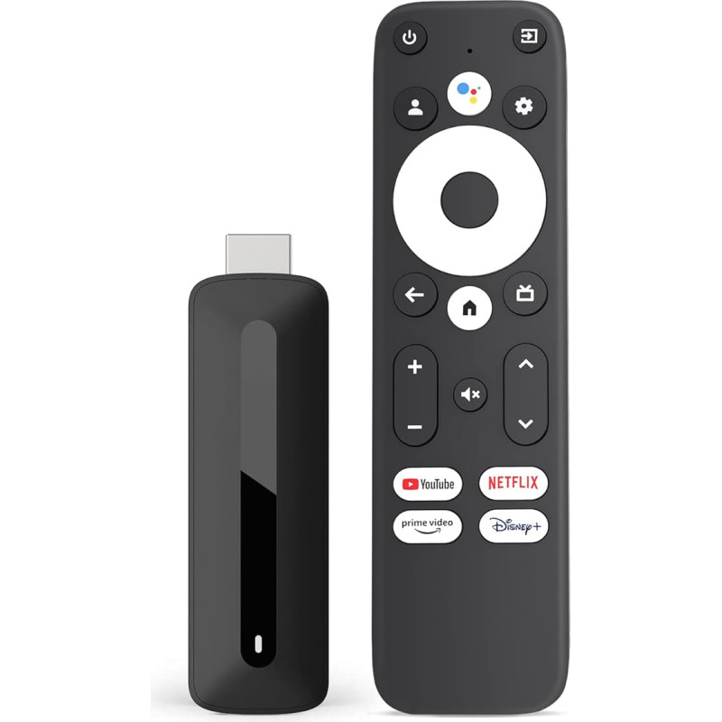 TV Stick Android 11 Stick TV MECOOL Google TV OS with Netflix Certified 2GB RAM 8GB ROM BT 5.0 Dual WiFi 2.4G/5G 4K HDR AV1 4K Certified Google/Disney+/Prime Video/YouTube