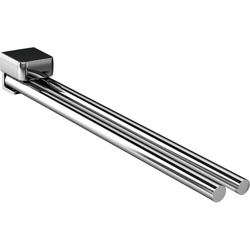 EMCO Trend 350mm Swivel Towel Rail Chrome Regular