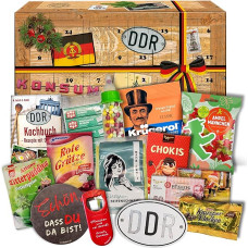 Eastern GDR Advent Calendar, Real GDR Products, DDR Advent Calendar with 24 Doors, Advent Calendar Gift 2024 2025