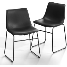 NicBex Dining Room Chairs Black