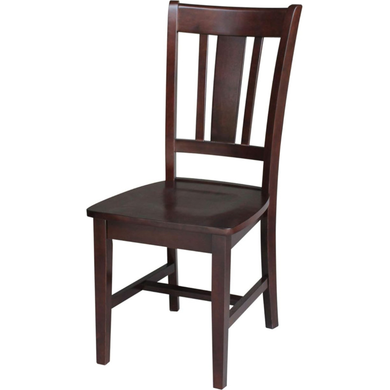 International Concepts C15-10P San Remo Splat Stuhl mit Rückenlehne, java