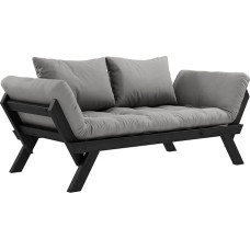 KARUP DESIGN Bebop sofa-lova, 70 % medvilnė, 30 % poliesteris, pilka, 206 x 80 x 75 cm