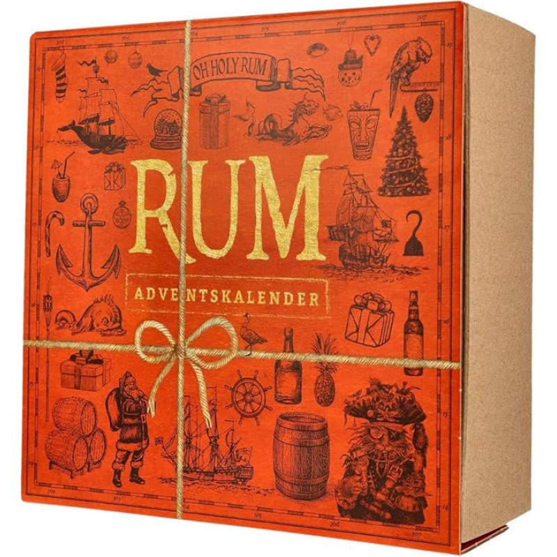 OH HOLY Rum Adventskalender 2023 44,6% Vol. 24x0,02l