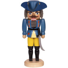 Saico Nutcracker, wood, blue, 29 cm