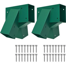 Benelabel Set of 2 Swing Brackets, High Performance Steel Triangle Hardware Set, DIY Kit for Hanging Swing Beam & Leg