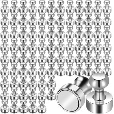 Pack of 90 Magnets Strong, 12 x 16 mm Small Magnets for Magnetic Board, Neodymium Magnet Extra Strong, Whiteboard Magnets Small, Strong Magnets Fridge, Mini Magnets for Notice Board