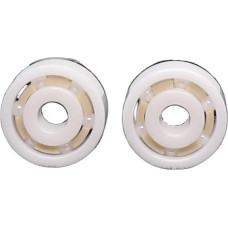 AJVAAIAC RHAIYAN MR148 Full ZrO2 Ceramic Ball Bearings (Pack of 2) 8x14x4mm ABEC-9 ZRO2 Zirconia Ceramic Fishing Reels Miniature Bearings Specific