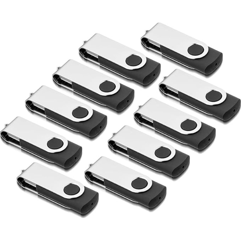 USB atmintinės 4 GB, 10 vnt. 
