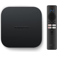 Xiaomi TV Box S 2nd Gen, 4K Ultra HD Streaming Media Player, 2GB RAM 8GB ROM Smart, Soporta Google TV, Dolby Vision, HDR10+, Dolby Atmos, DTS-HD, Wireless Projection, Dual Band WiFi, Black