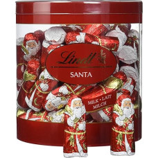 Lindt Chocolate Mini Santa Claus | 700 g Pack | Santa Claus Made of Finest Milk Chocolate | Chocolate Gift for Christmas