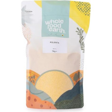 Wholefood Earth Polenta Corn Flour - GMO Free - Vegan - Dairy Free - No Added Sugar - 1 kg