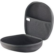 auvisio Headphone Case: Large Hard Case Protective Bag for Headphones up to 19 x 20 x 8 cm (Headphone Case, Storage Box for Headphones, Padded Bag)