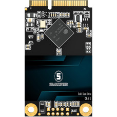 SHARKSPEED mSATA SSD 2TB mini SATA 3 (6 Gb/s) TLC 3D NAND SSD kietasis diskas Vidinis kietasis diskas nešiojamiesiems kompiuteriams, staliniams kompiuteriams (2TB, mSATA)