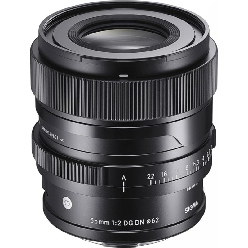 Sigma 65 mm F2 DG DN šiuolaikinis fotoaparatas su L montavimo sistema