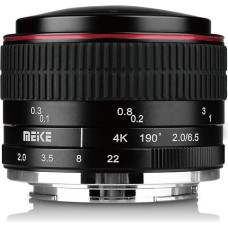 MEKE MK 6,5 mm žiedinis F/2.0 