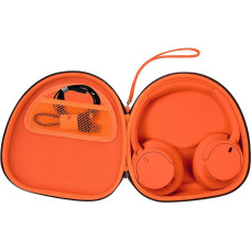 PAIYULE Case for Sony WH-CH720N/ for Sony WH-CH520 Wireless Bluetooth Headphones with Noise Cancelling Over The Ear Headset, Carry Bag Organiser Travel Bag (Box Only) (Orange)