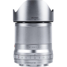 VILTROX 23 mm f/1.4 F1.4 objektyvas Nikon Z montavimo fotoaparatams, automatinio fokusavimo APS-C plataus kampo pagrindinis objektyvas su didele diafragma ir STM varikliu, skirtas Nikon Z montavimo fotoaparatams Z5 Z50 Z6 Z6II Z7 Z7II