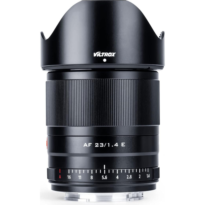 VILTROX 23mm F1.4 E automatinio fokusavimo APS-C pagrindinis objektyvas, skirtas 