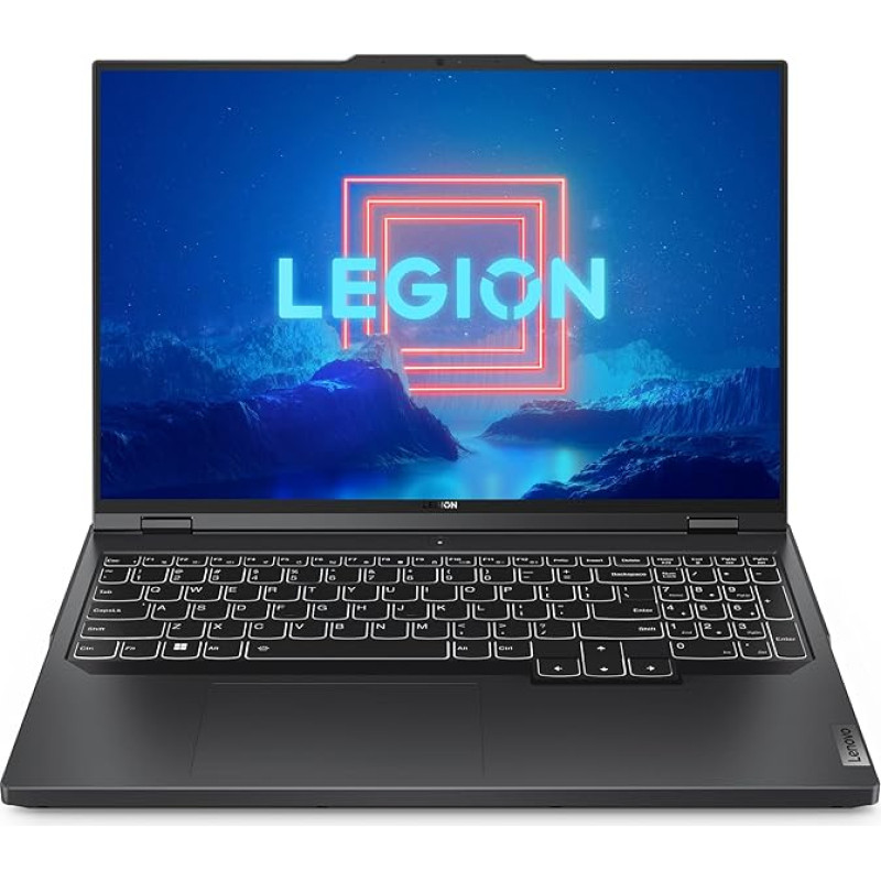 Lenovo Legion Pro 5 žaidimų nešiojamasis kompiuteris | 16 colių WQXGA ekranas | 165 Hz | AMD Ryzen 7 7745HX | 16 GB RAM | 512 GB SSD | NVIDIA GeForce RTX4060 | Win11 Home | Pilka