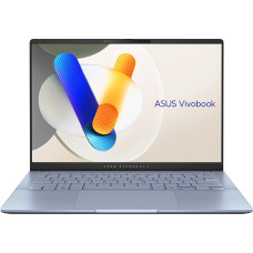 ASUS Vivobook S 14 OLED | 14 colių WUXGA OLED ekranas | 16 GB RAM | 1 TB SSD | Intel Core | Intel Arc | Windows 11 | QWERTZ klaviatūra | Miglotai mėlyna