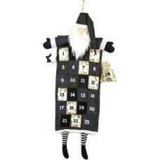 XXL Advent Calendar for Filling Santa Made of Fabric H 110 cm for Hanging Christmas Calendar DIY pajoma