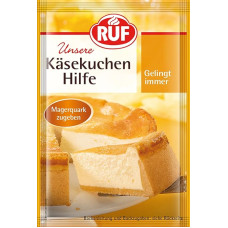 RUF Cheesecake Aid, grietinėlės milteliai sūrio masei, tiesiog įpilkite pieno ir varškės, visada sėkmingas, be glitimo ir veganiškas