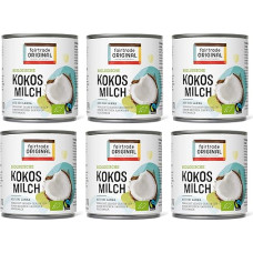 6 x Ekologiškas kokosų pienas 270 ml skardinėje | 