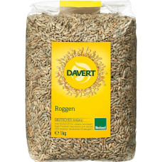 Davert Rye Bioland, 1 kg (1 x 1 kg)