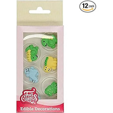FunCakes Sugar Decorations Dinosaur Set of 12