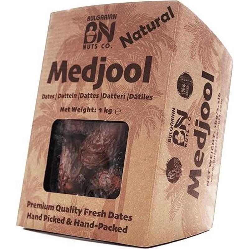 1 kg natūralių šviežių Medjool datulių Didelės