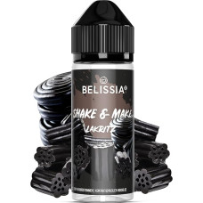 Belissia Shake and Make Liquorice High Dose Food Aroma 10 ml with Practical Shaker Bottle for Mixing for Food, Cooking, Baking, Hobby, Room Refreshment and much more
