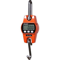 CGOLDENWALL Mini LCD svarstyklės Virtuvės svarstyklės Svarstyklės Didelio tikslumo elektroninės svarstyklės Kranų svarstyklės Skaitmeninės pakabinamos svarstyklės CE 300 kg oranžinė 1