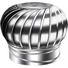 BIOFRENCH Dachventilator, 110-400mm Edelstahl-Dachventilator, Windkraftanlage, Entlüftung, Dachbodenventilator, Dachventilator, Pipefit (Dydis : 400mm)