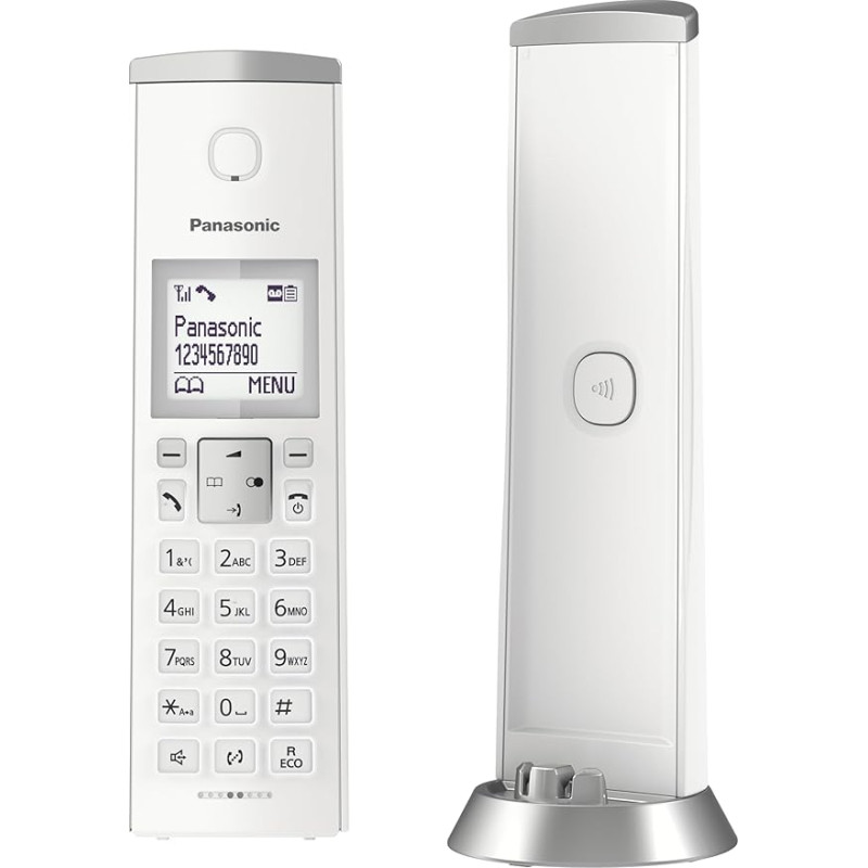 Panasonic KX-TGK222 Wireless Telephone with Answering Machine (Hands-Free Functionality, Low Radiation)