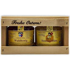 Imkerei Beck® - vokiškas medus kalėdiniame dovanų rinkinyje / bičių medus / dovanų rinkinys 