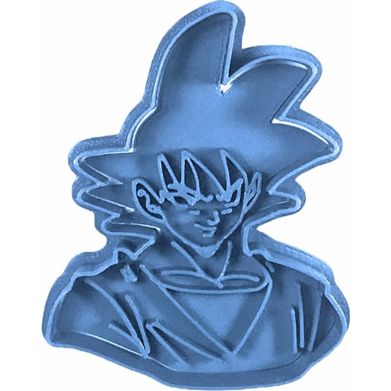 Cuticuter Goku Dragon Ball Cookie Cutter Blue CGGOKU