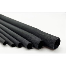 Kokey-xy Kabelführung, geteilte geflochtene Kabelhülse, selbstschließende Hülse für TV/Computer/Audio/Video/USB-Ladegerät, Kabel-Management, Kabelschutz von Haustierkauen, 8 mm Innendurchmesser, 8 m