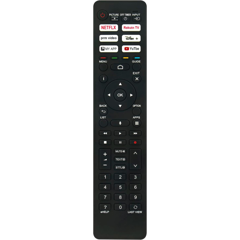 ALLIMITY N2QBYA000051 Voice Remote Control Compatible with Panasonic TFT LED TV TX-43LX R3PA265 TX-50LX TX-65LX TX-43LX800E TX-43LX810 TX-43LX810E TX-43LXF887 TX-43L XN8888 TX-50LX800E TX-50LX810