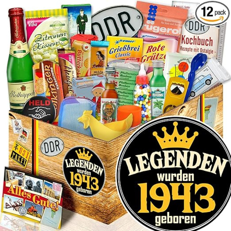 Legends 1943 – DDR Gift Set – Birthday Gifts for Men