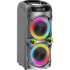 Tragbarer Bluetooth-Lautsprecher, 100 W, groß, leistungsstark, kabellos, Boombox, TWS-Kopplung, lauter Stereo-Sound, tiefer Bass, große Party-Lautsprecher mit Subwoofer, LED-Lichtern, für Outdoor,