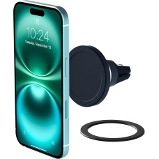 iOttie Velox Magnetic Car Mount for Air Vent Compatible with MagSafe iPhones including iPhone 12, iPhone 13, iPhone 12/13 Mini, Pro, Pro Max, Black, MGSFIO102