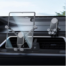 Automobilinis telefono laikiklis, ištraukiamas telefono laikiklis automobiliams, 360° sukimosi kampu, neslystantis, sulankstomas, prietaisų skydelio, priekinio stiklo, oro ventiliacijos automobilio laikiklis, skirtas 