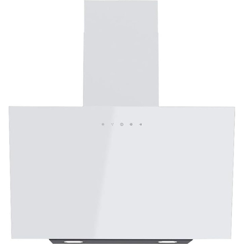 Candy Cooker Hood CVMA60B DE / 60 cm Width / 213 W Power / 4 Power Levels / Maximum Air Power: 502 m³/h / Exhaust Air & Recirculation / Energy Efficiency A / Cost-saving LED Light / White