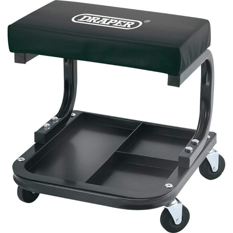 Draper 54243 Work Stool Black 41.2 x 37.9 x 13.5 cm