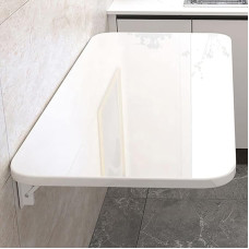 Kompakter wandmontierter Klapptisch aus Holz für kleine Räume, schwebender Schreibtisch, Werkbank für Zuhause, Büro, Küche, Bar, Esszimmer