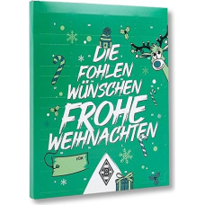 Borussia Mönchengladbach Advent Calendar 2024 | Official Fan Item Foal Shop | 24 Chocolate Christmas Calendars for Fans