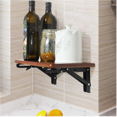 DNZDJTUA Wall Mounted Folding Table Floating Desk with Folding Leaf for Small Spaces Kitchen Bedroom Laundry Room Study