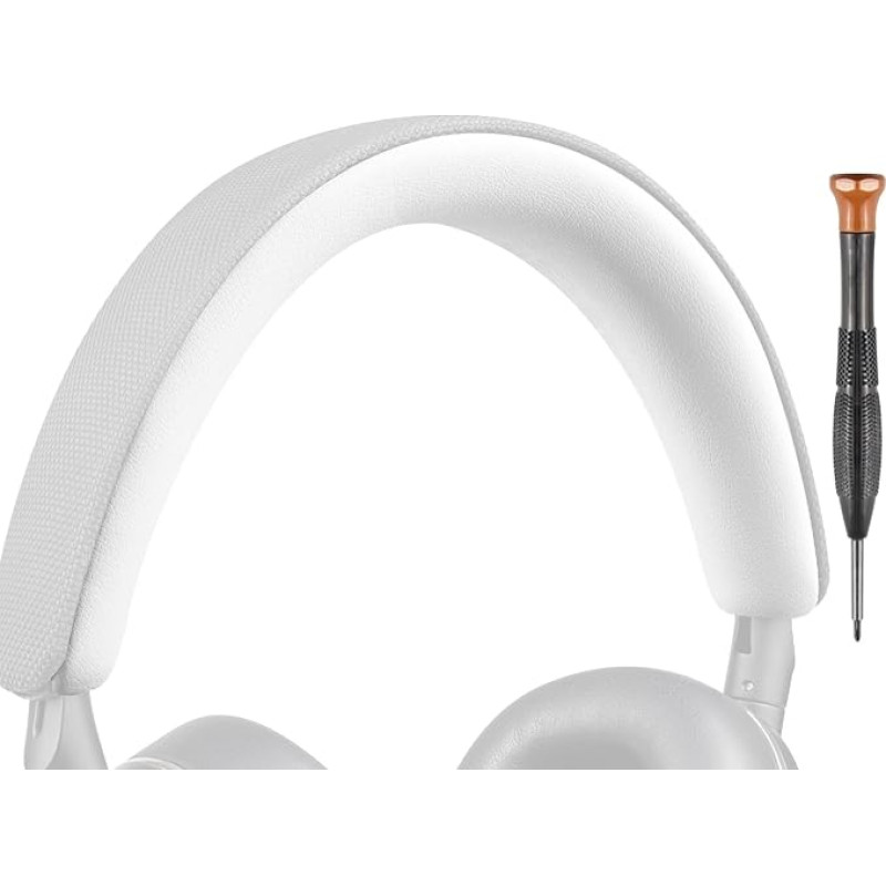 SOULWIT Headband Upholstery Kit for Bowers & Wilkins PX8/PX7 S2/PX7 S2e (Not for PX7) Headphones, Headband Top Cushion Cover Repair Part, Easy DIY Installation